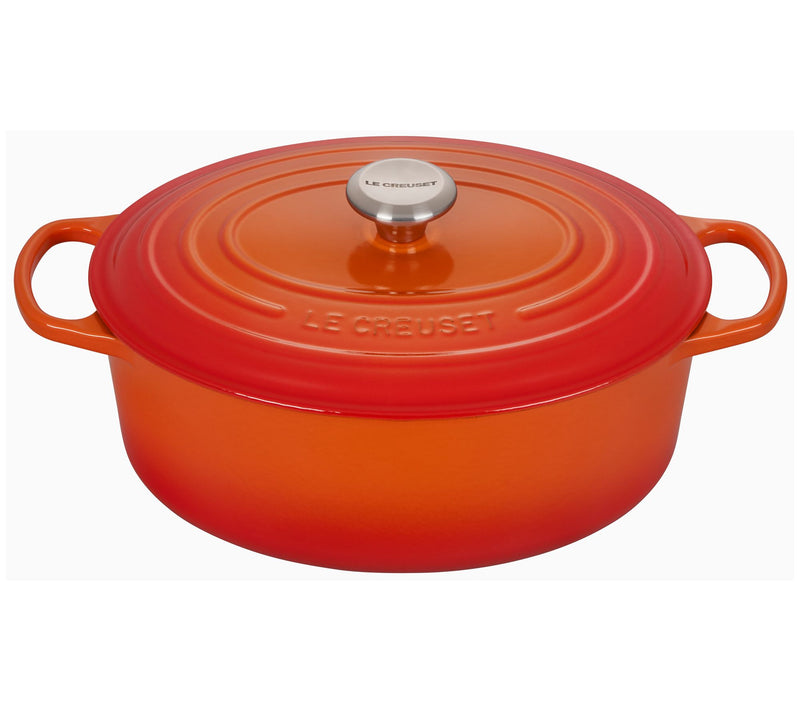 Le Creuset Signature Series 6.75-Qt Oval Dutc h — View 19
