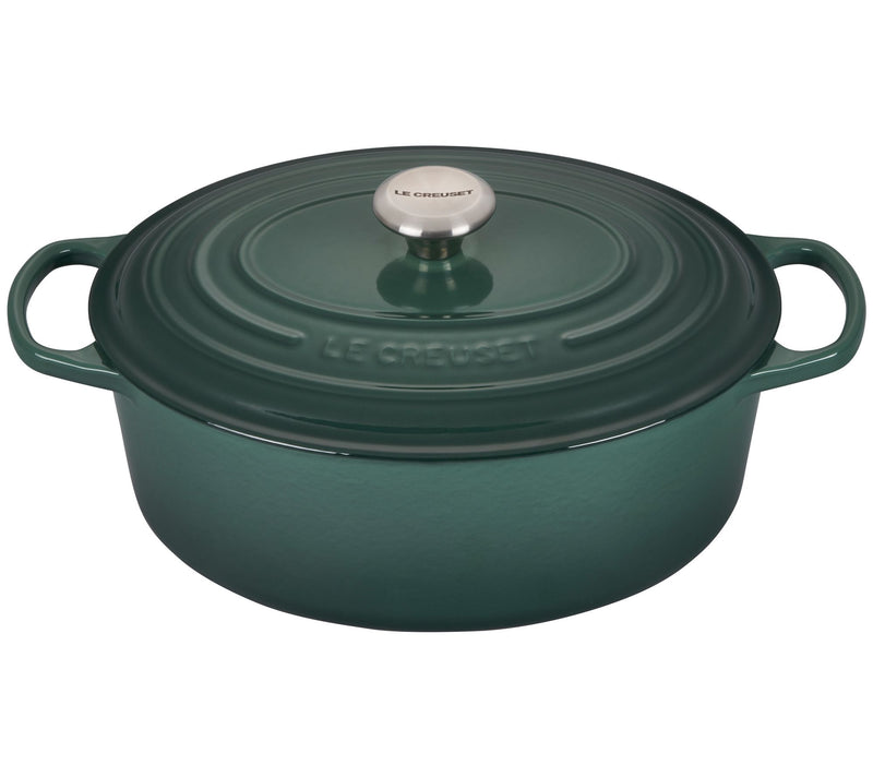 Le Creuset Signature Series 6.75-Qt Oval Dutc h — View 39