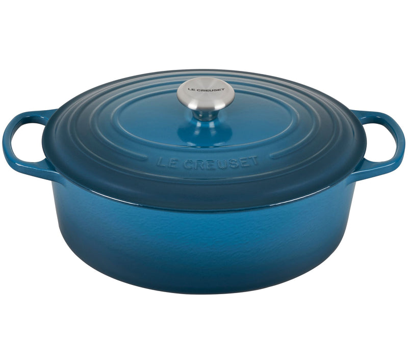 Le Creuset Signature Series 6.75-Qt Oval Dutc h — View 41