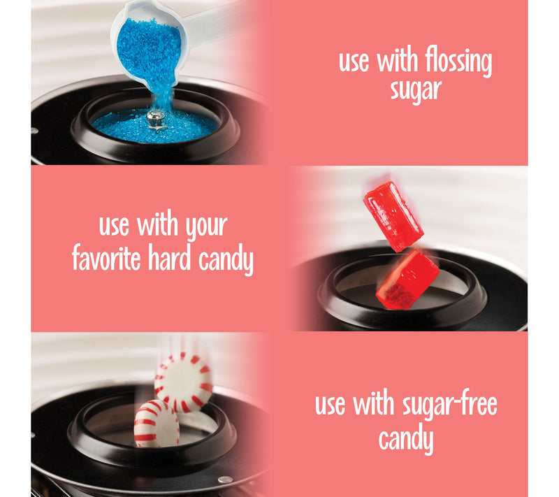 Nostalgia Electrics Cotton Candy Maker-Retro Red — View 6