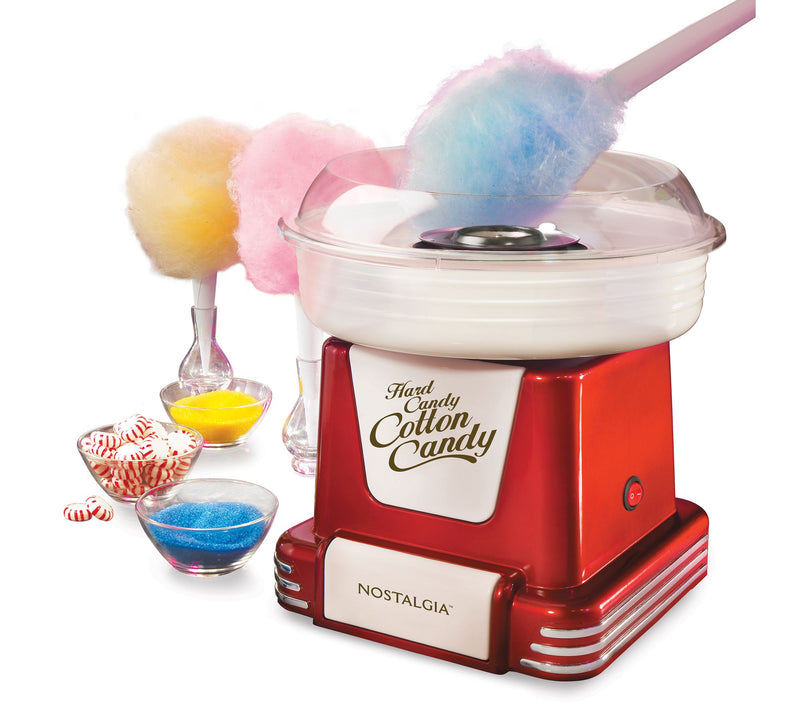Nostalgia Electrics Cotton Candy Maker-Retro Red — View 2