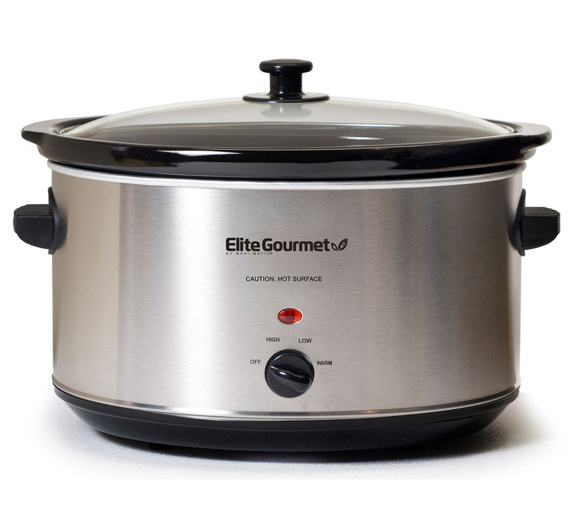 Elite Platinum 8.5-qt Stainless Steel Slow Cooker — Main view