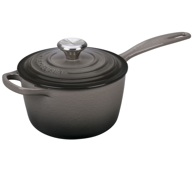 Le Creuset Signature 1.75-qt Iron Handle Saucep  an — View 30