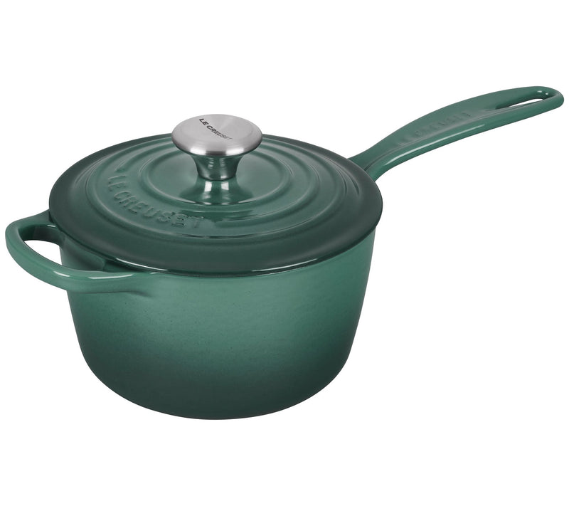 Le Creuset Signature 1.75-qt Iron Handle Saucep  an — View 38