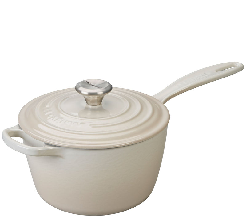 Le Creuset Signature 1.75-qt Iron Handle Saucep  an — View 3