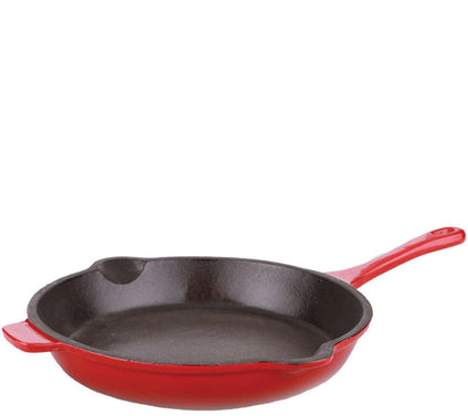 BergHOFF 10" Neo Cast-Iron Fry Pan - Red