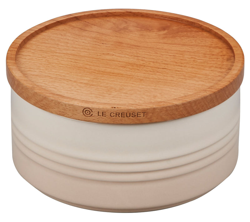 Le Creuset 23-oz Canister with Wooden Lid — Main view