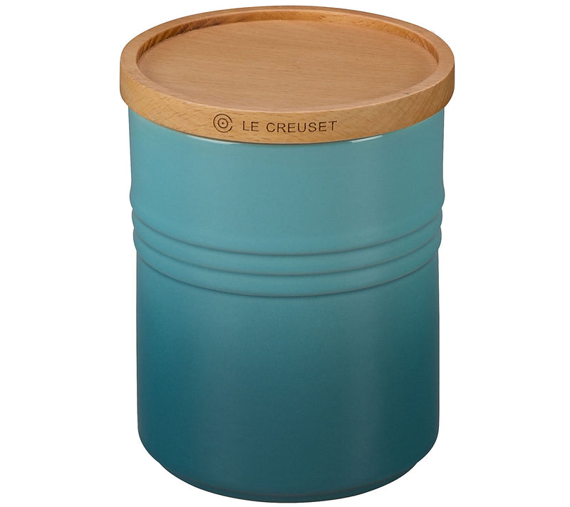 Le Creuset 2.5-qt Canister with Wooden Lid — View 3