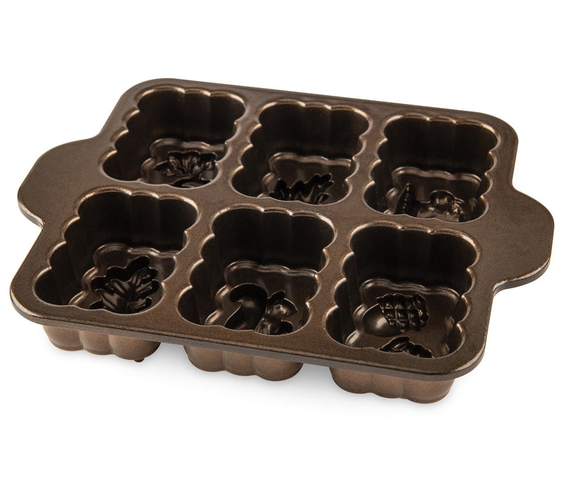 Nordic Ware Harvest Mini Loaf Pan — Main view