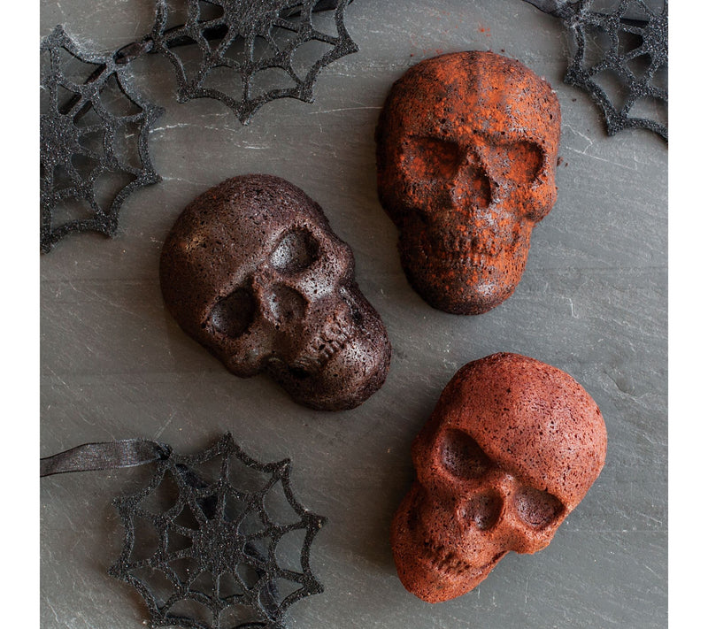 Nordic Ware Haunted Skull Cakelet Pan — View 4