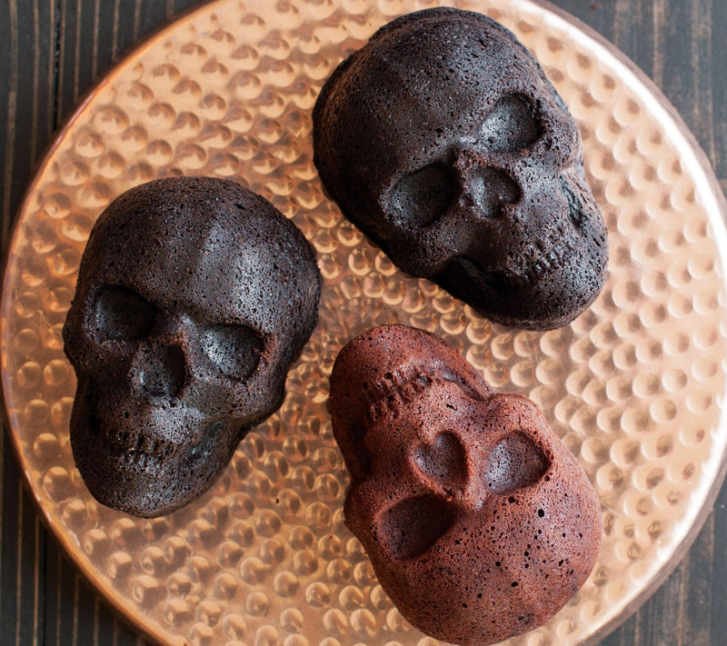 Nordic Ware Haunted Skull Cakelet Pan — View 6