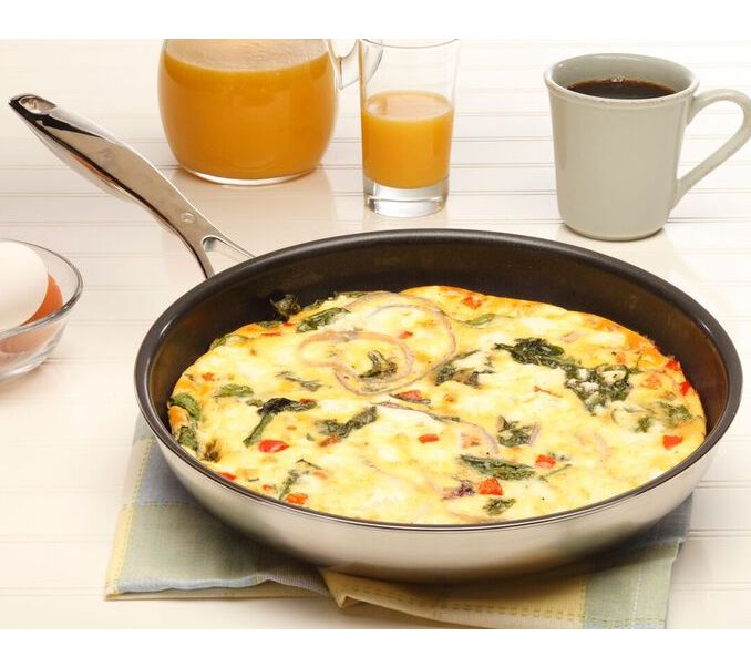 Swiss Diamond Nonstick Clad 11" Fry Pan — View 2