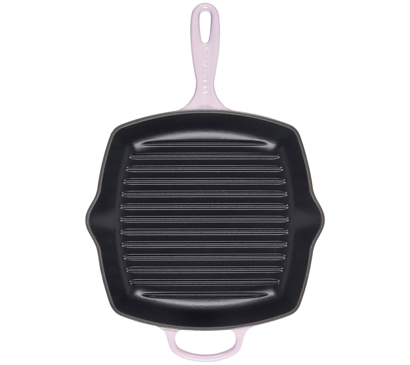 Le Creuset 10.25" Signature Square Skillet Grill — View 29