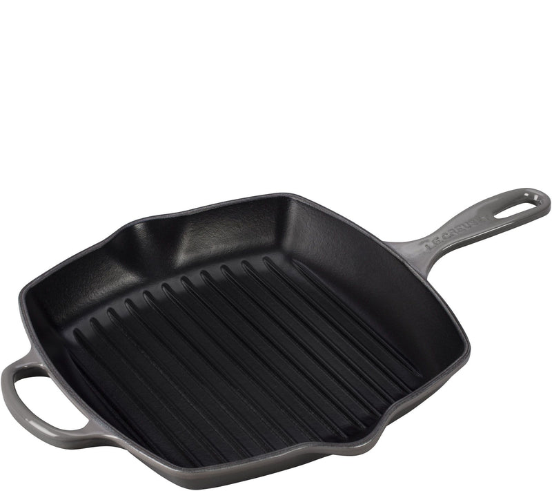 Le Creuset 10.25" Signature Square Skillet Grill — View 17