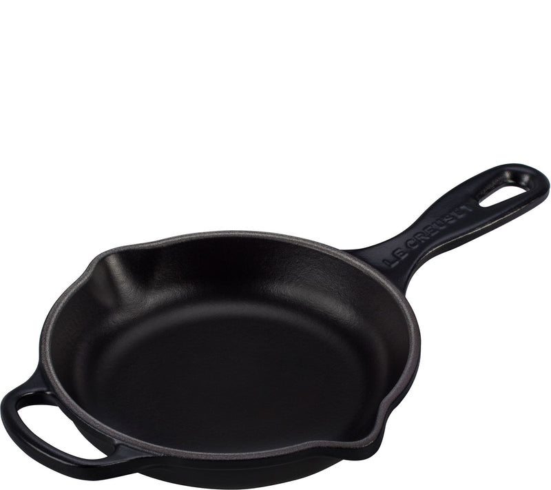 Le Creuset 6-1/3" Signature Iron Handle Skillet — View 17