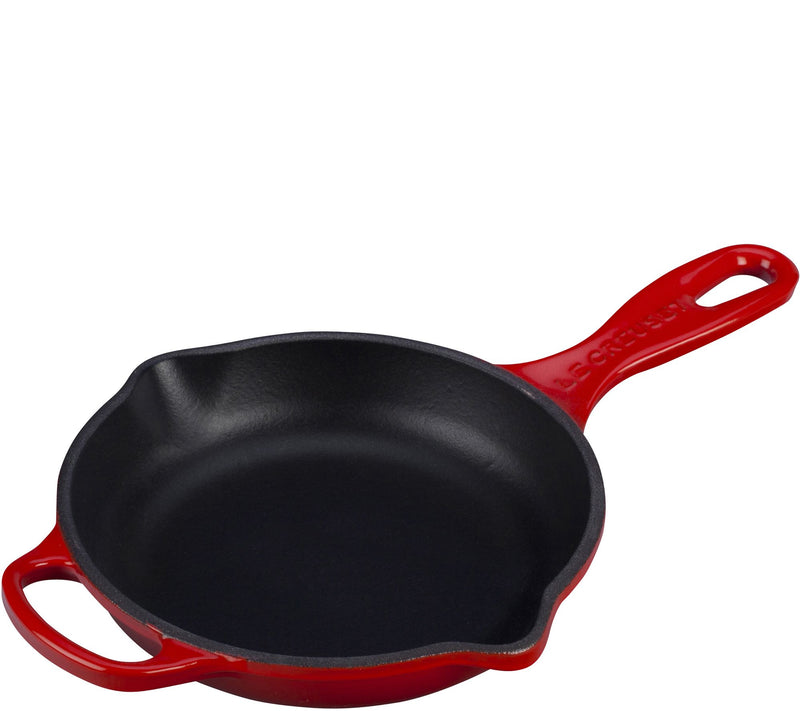 Le Creuset 6-1/3" Signature Iron Handle Skillet — View 15