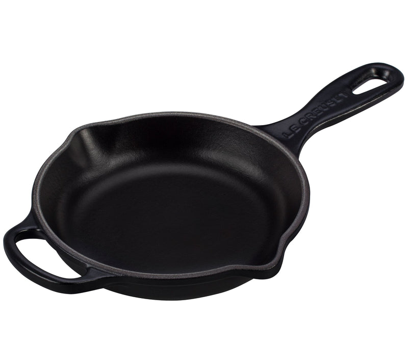 Le Creuset 6-1/3" Signature Iron Handle Skillet — View 11