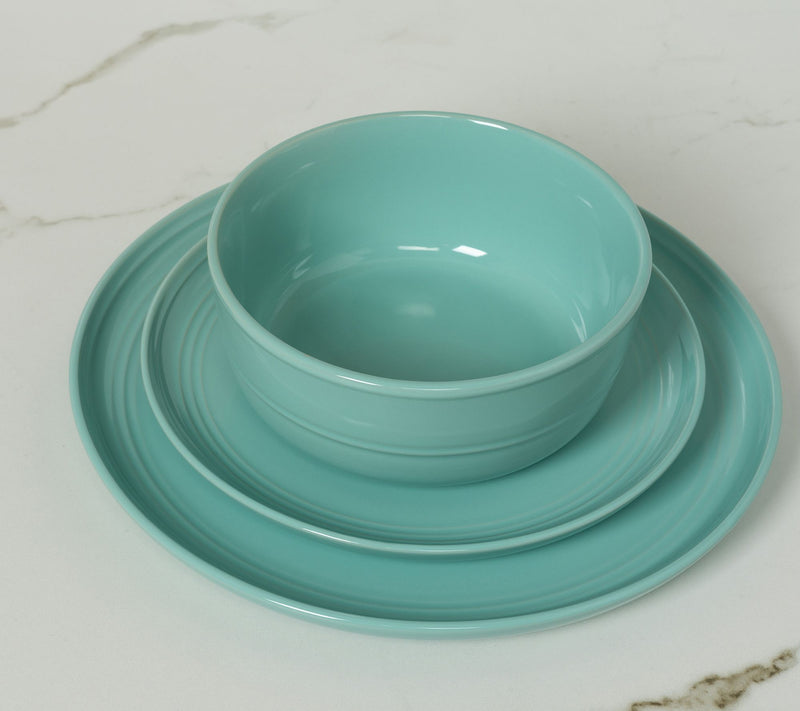 10 Strawberry Street Double Line 16 Piece Dinne rware Set — View 16