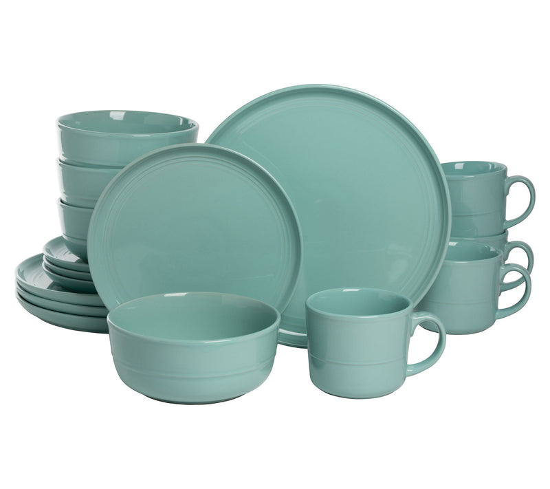 10 Strawberry Street Double Line 16 Piece Dinne rware Set — View 5