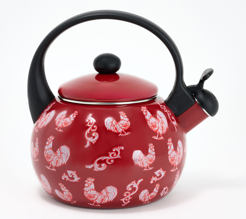 Temp-tations 2.3-qt Seasonal Enamel on Steel Kettle — Main view