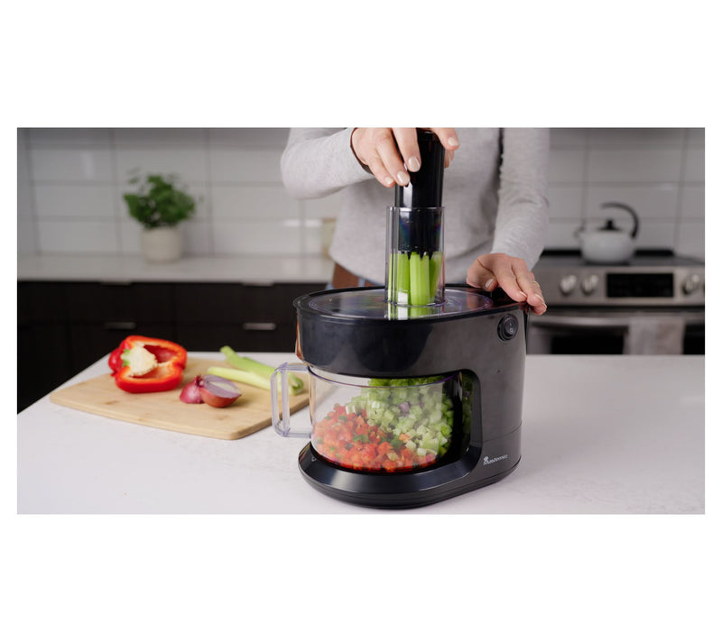 MasterPro Electric Food Shredder with (3) Blade Discs — View 7