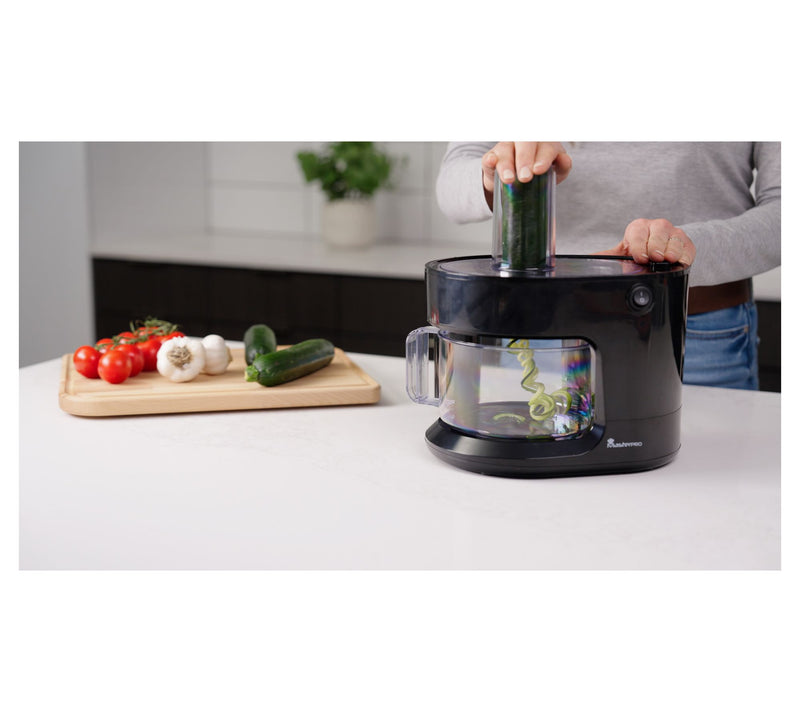MasterPro Electric Food Shredder with (3) Blade Discs — View 3