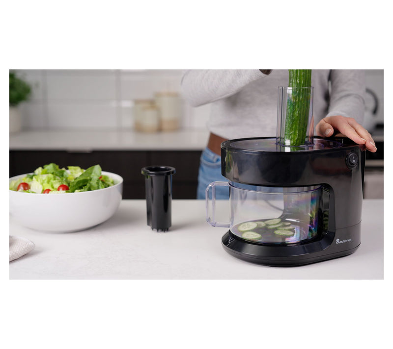 MasterPro Electric Food Shredder with (3) Blade Discs — View 2