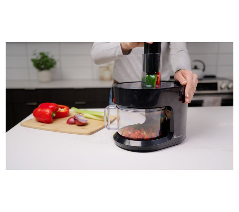 MasterPro Electric Food Shredder with (3) Blade Discs — View 5