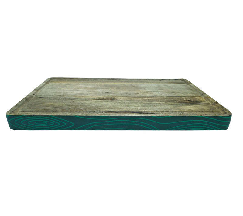 Temp-tations Woodland 20" XL Mango Wood Cutting Board — View 8