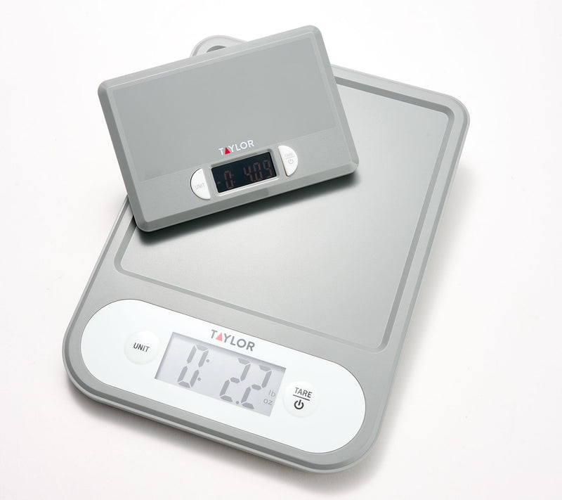 Taylor 2pc Home & Away Precision Food Scale Set — Main view