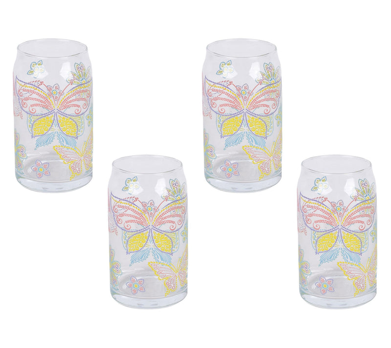 Temp-tations Set of (4) 16-oz Can Style Glasses — Main view
