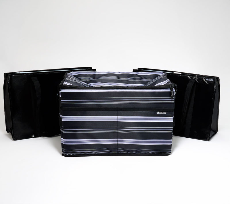 California Innovations Insulated Trunk Organizer w/ 2 Shopper Totes — Main view