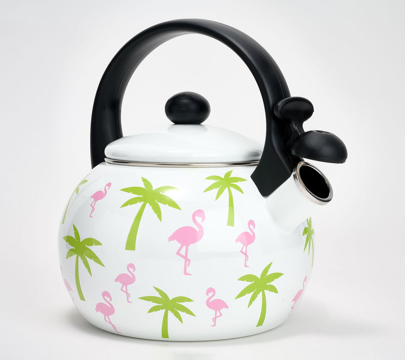 Temp-tations Seasonal 2.3-qt Enamel on Steel Kettle — View 2
