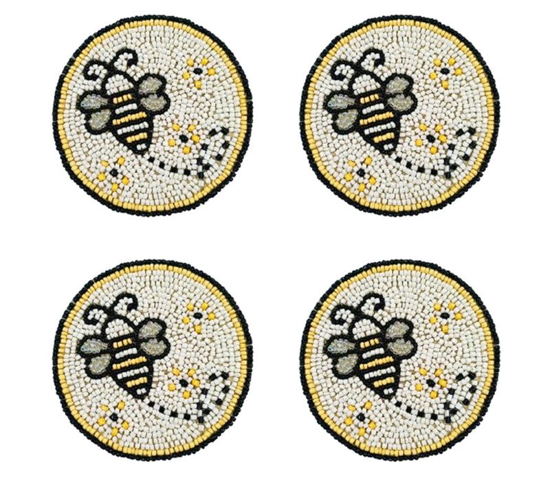 Temp-tations Special Edition Set of (4) Round Beaded Coasters — Main view