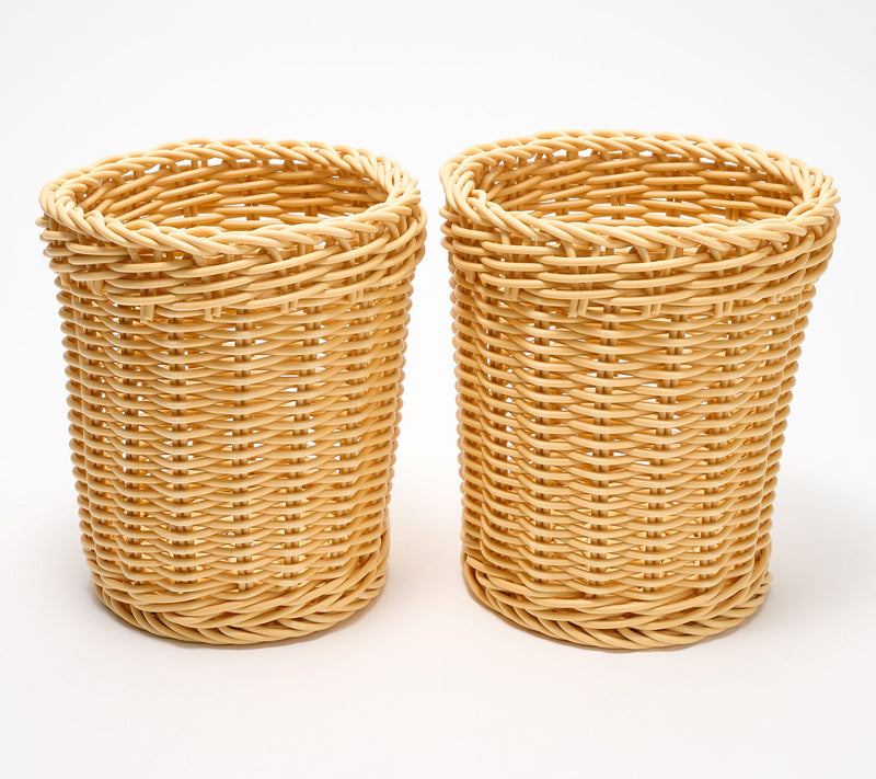 LocknLock Set of 2 Entertaining Tall Baskets — View 7