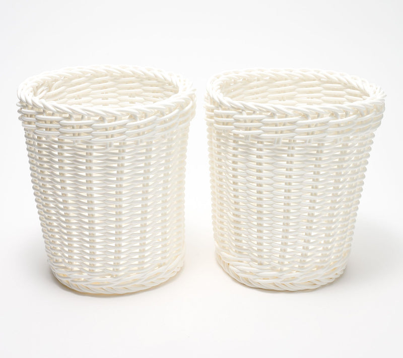 LocknLock Set of 2 Entertaining Tall Baskets — View 8