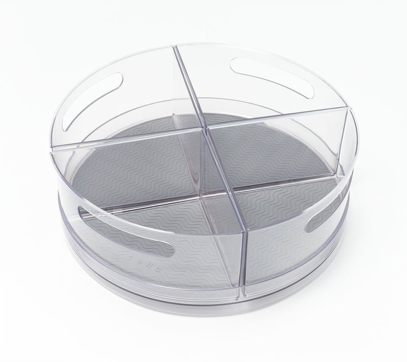 Cella L11.5" Low Wall Turntable w/ 4 w/ 4 Removeable Dividers& Liner — View 8