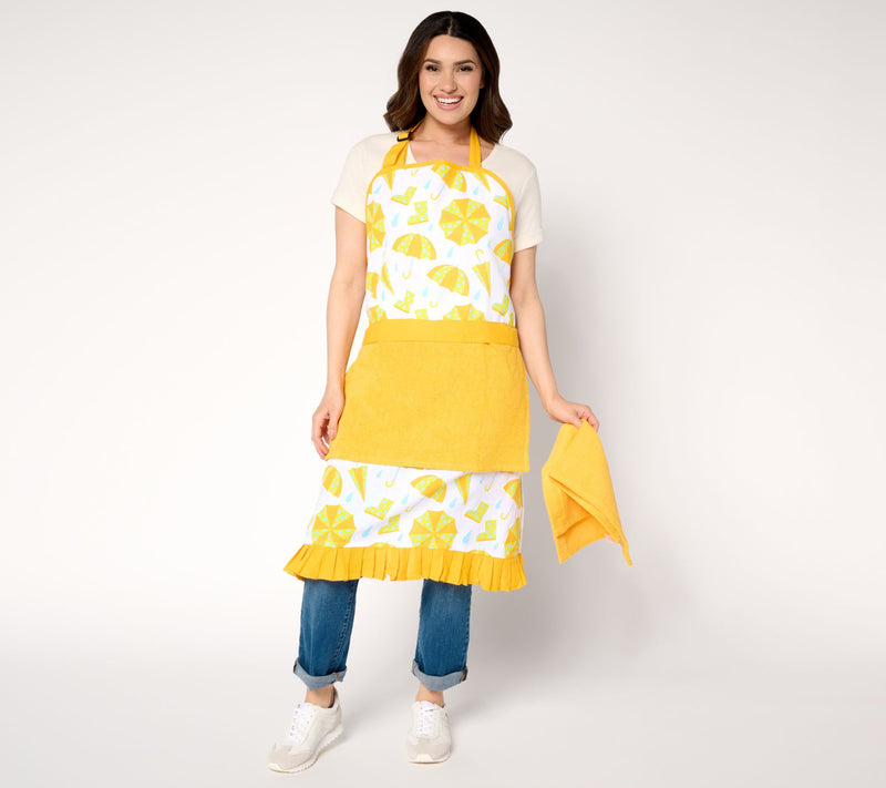 Temp-tations Special Edition Seasonal Apron with (2) Towels — View 15