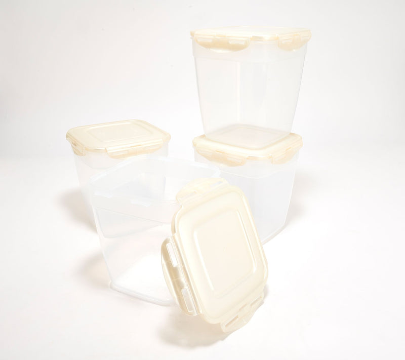 LocknLock Set of 4 XL Tall Square Storage Set — View 11
