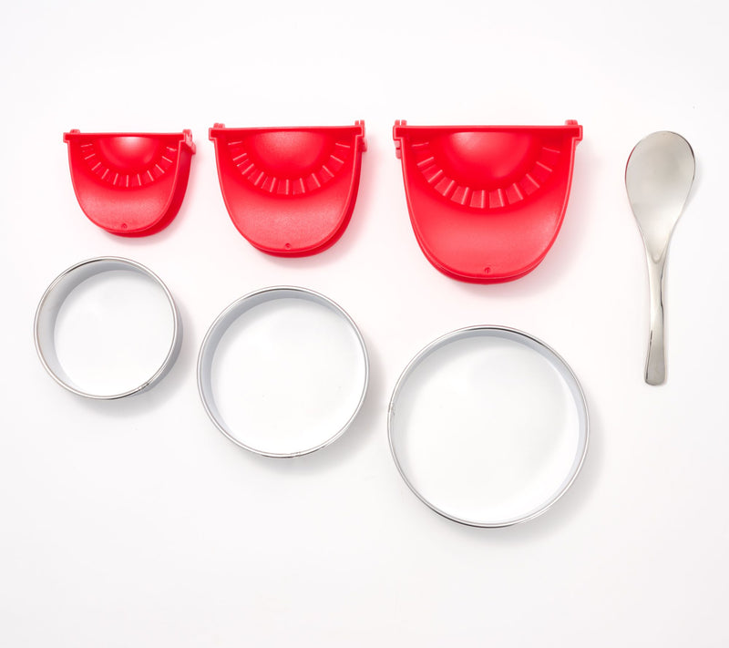 Cooking Light 7-Piece Empanada & Dumpling Press Kit — View 3