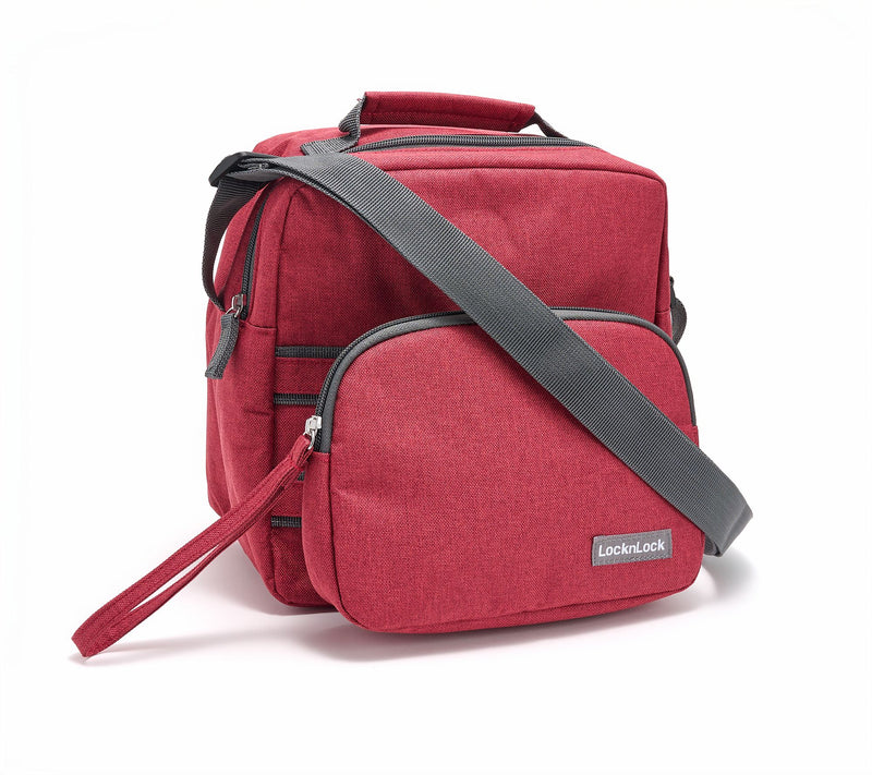 LocknLock 2-Piece Convertible Bag w/ Insulated Pouch — View 13