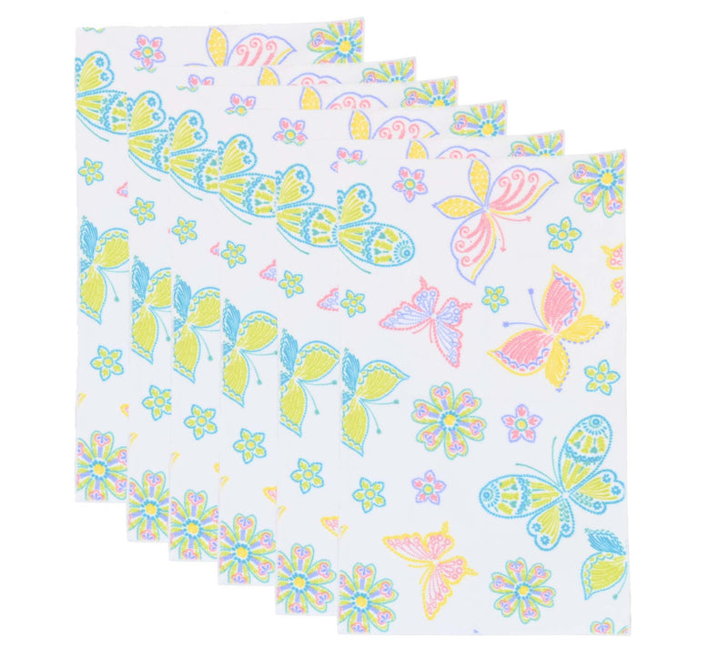 Temp-tations Set of (6) Seasonal 15"x25 Microfiber Towels — Main view