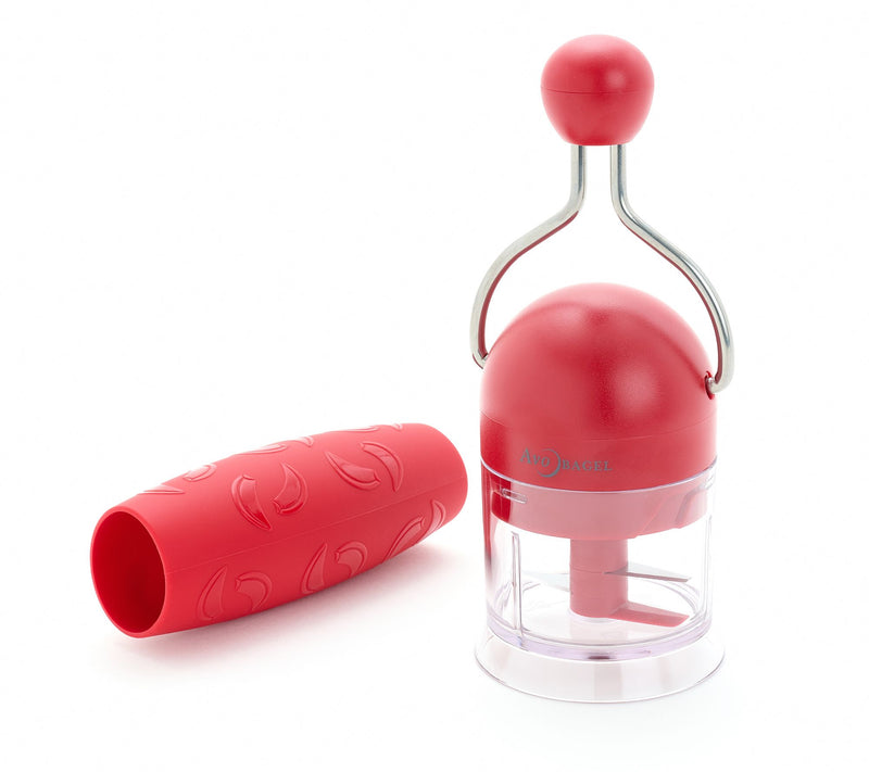 Avobagel Garlic Peeler And Ratchet Chopper — View 8