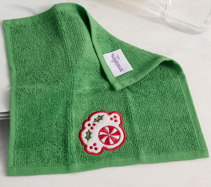 Temp-tations Seasonal Set of 5 Scrubsy Dish Cloths — View 16