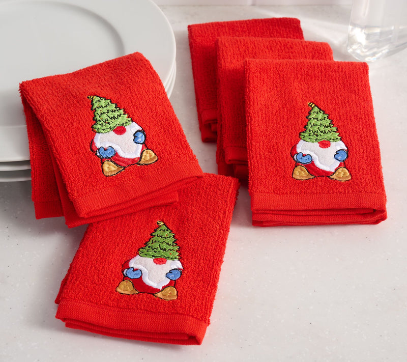 Temp-tations Seasonal Set of 5 Scrubsy Dish Cloths — View 5