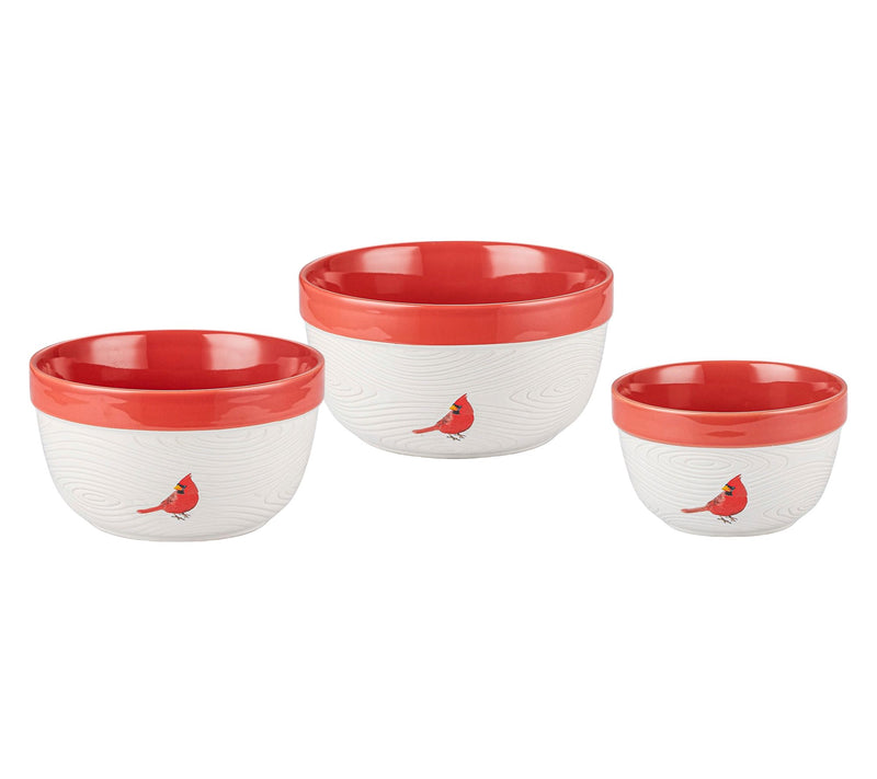 Temp-tations Seasonal Set of (3) Ceramic Nesting Bowls — View 11