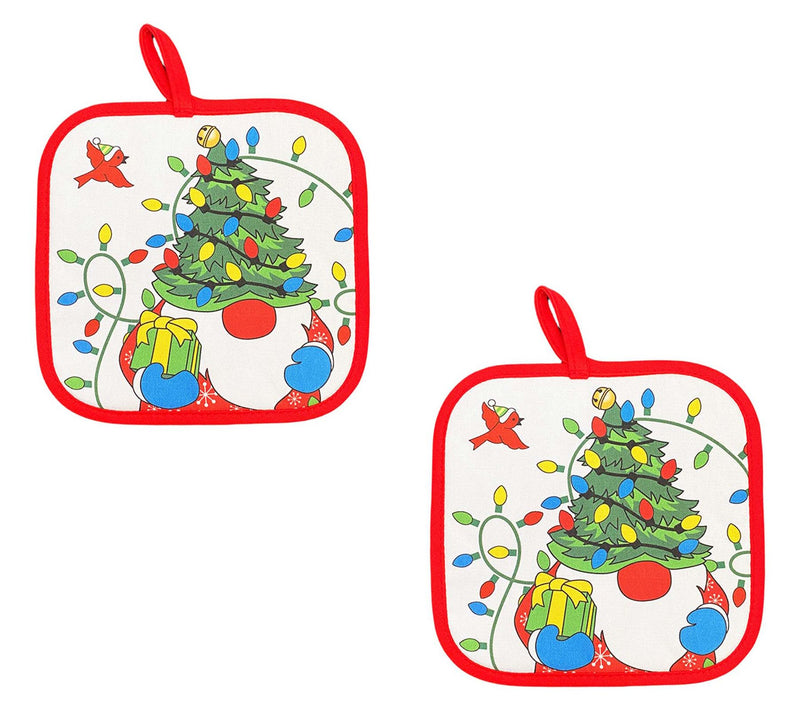 Temp-tations Seasonal Set of (2) 7"x7" Trivets — Main view