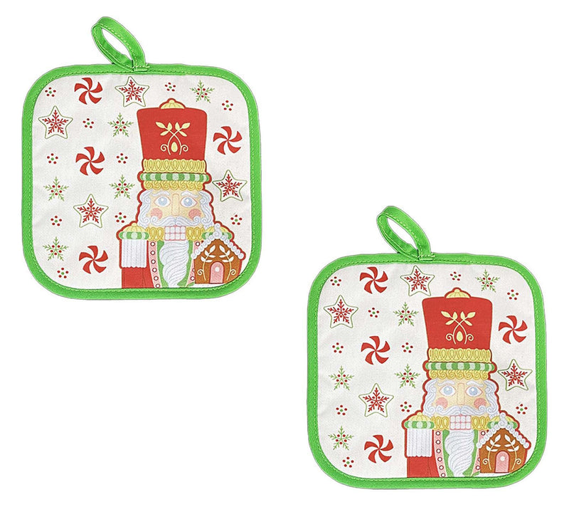 Temp-tations Seasonal Set of (2) 7"x7" Trivets — View 4