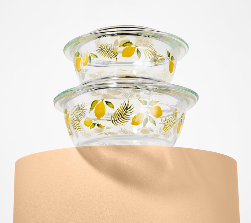 Temp-tations Seasonal 1-qt and 1.75-qt Glass Baking Dish Set — View 3