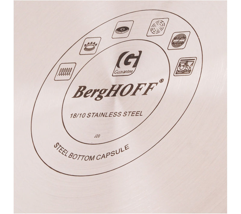 BergHOFF Ouro Gold 18/10 Stainless Steel 9.5" Stock pot 8.1qt. — View 3
